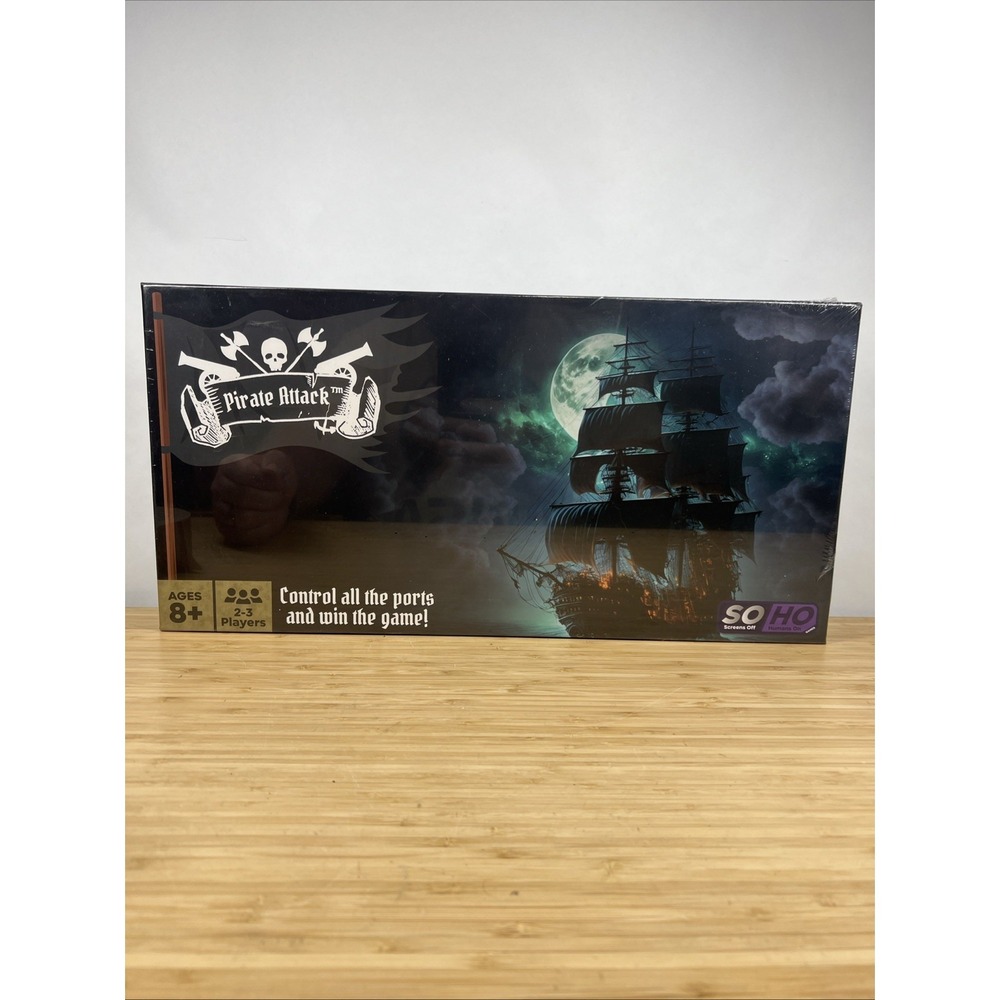Pirate Attack Board Game - Brand New Sealed - 2-3 players